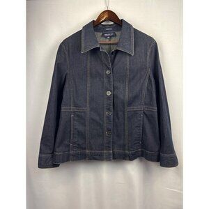Women’s Jones New York 2X Dark Blue Jean Jackets